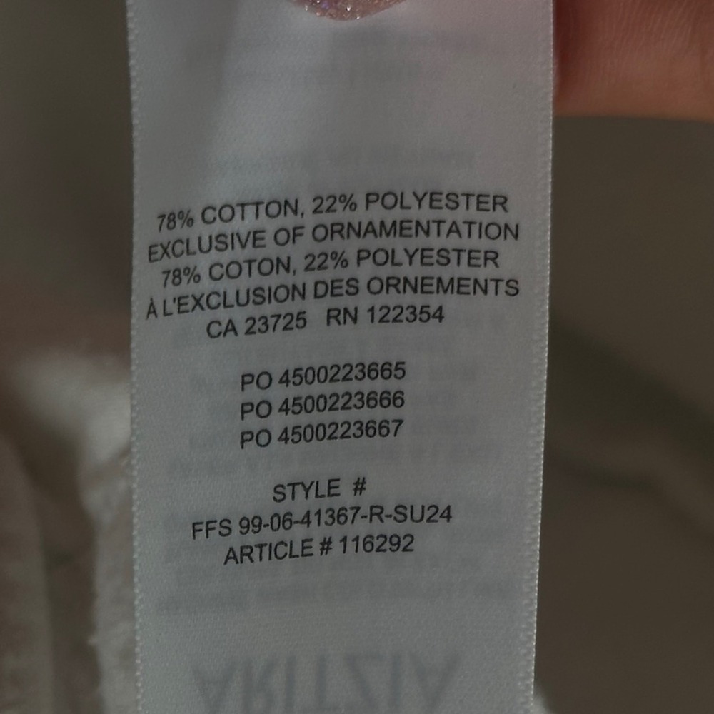 Aritzia Cozy Sweatfleece Mega Straight Sweatpants Women M White Sportswear - Picture 4 of 8
